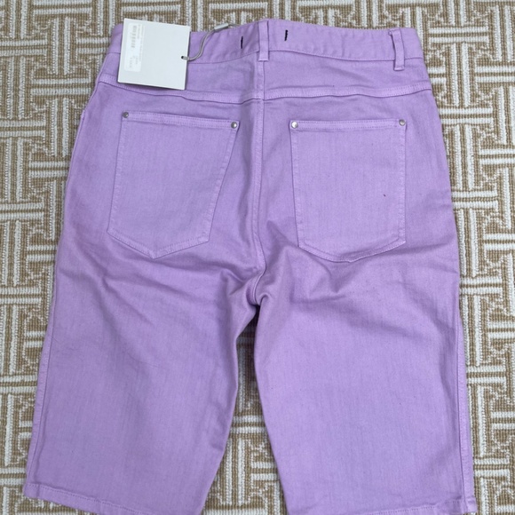 Tibi Lavender Shorts - Picture 3 of 4